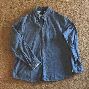 Lands’ End soft button up